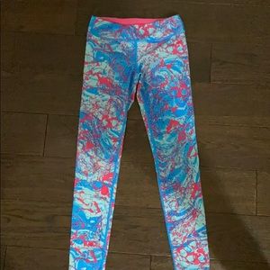 rare ivivva splatter leggings